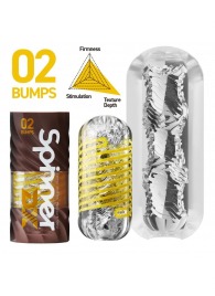 Мастурбатор Tenga Spinner DX 02 Bumps - Tenga - в Серпухове купить с доставкой