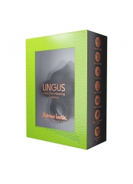 Черное эрекционное кольцо Lingus с вибрацией - Adrien Lastic - в Серпухове купить с доставкой