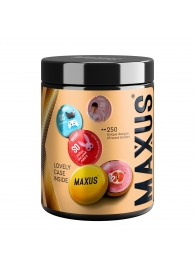 Точечные презервативы MAXUS 2000 Amazing Dots с железным кейсом - 12 шт. - Maxus - купить с доставкой в Серпухове