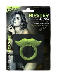Люминесцентное эрекционное виброкольцо Hipster - Clara Morgane - в Серпухове купить с доставкой