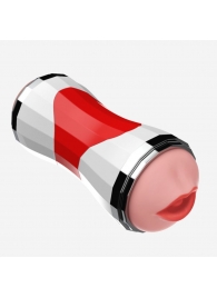 Двусторонний мастурбатор в колбе Power Grip Cup - вагина и ротик - Boys of Toys - в Серпухове купить с доставкой