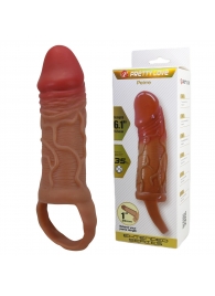 Реалистичная насадка на член Peirre - 15,5 см. - Baile - в Серпухове купить с доставкой