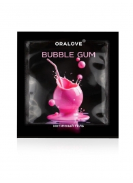 Саше съедобной оральной смазки OraLove с ароматом бабл-гам - 3 гр. - Биоритм - купить с доставкой в Серпухове