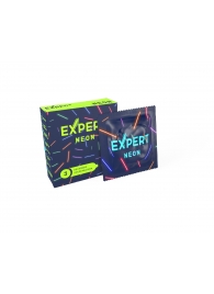 Светящиеся в темноте презервативы Expert Neon - 3 шт. - Expert - купить с доставкой в Серпухове