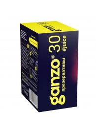 Ароматизированные презервативы Ganzo Juice - 30 шт. - Ganzo - купить с доставкой в Серпухове