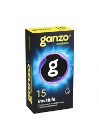 Супертонкие презервативы Ganzo Invisible - 15 шт. - Ganzo - купить с доставкой в Серпухове