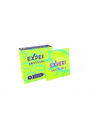 Ультратонкие презервативы Expert Invisible - 3 шт. - Expert - купить с доставкой в Серпухове