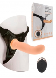 Женский вибрострапон со съемной насадкой и пультом ДУ - Erokay - купить с доставкой в Серпухове