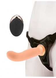 Женский вибрострапон со съемной насадкой и пультом ДУ - Erokay - купить с доставкой в Серпухове