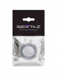 Круглое эрекционное кольцо с «ресничками» - Sextaz - в Серпухове купить с доставкой