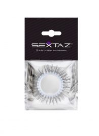 Круглое эрекционное кольцо с длинными «ресничками» - Sextaz - в Серпухове купить с доставкой
