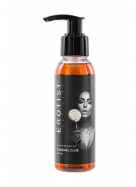 Разогревающее массажное масло Erotist Caramel Club с ароматом пралине - 100 мл. - Erotist Lubricants - купить с доставкой в Серпухове