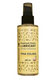 Ароматизированный лубрикант на водной основе NewLevel Pina Colada - 150 мл. - NewLevel - купить с доставкой в Серпухове