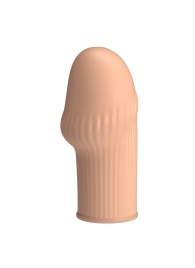 Телесная насадка на пенис Huel - 9 см. - Baile - в Серпухове купить с доставкой