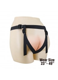 Черные трусики харнесс с платформой Caludio I - Baile - купить с доставкой в Серпухове