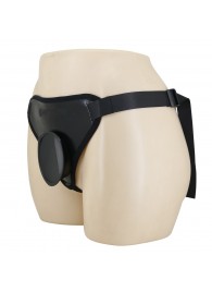 Черные трусики харнесс с платформой Caludio I - Baile - купить с доставкой в Серпухове