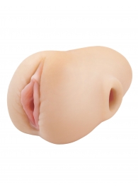 Телесный мастурбатор-вагина Pussy Pounder Squeeze Stroker - Pipedream - в Серпухове купить с доставкой