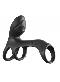 Черная насадка на пенис Ultimate Couples Cage Pro - Pipedream - в Серпухове купить с доставкой