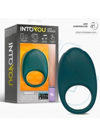 Зеленое интерактивное виброкольцо Ringo - Intoyou - в Серпухове купить с доставкой