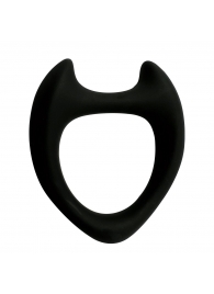 Черное эрекционное кольцо с рожками Wooomy Toro M - Adrien Lastic - в Серпухове купить с доставкой