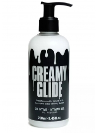 Лубрикант на водной основе Creamy Glide с консистенцией спермы - 250 мл. - Strap-on-me - купить с доставкой в Серпухове