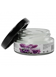 Массажная свеча «Сирень» - 50 мл. - SGAN - купить с доставкой в Серпухове