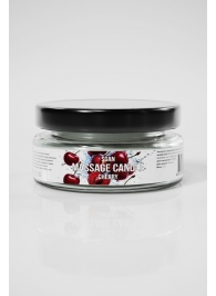 Массажная свеча «Спелая вишня» - 50 мл. - SGAN - купить с доставкой в Серпухове