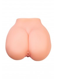 Реалистичный мастурбатор в форме попки с 2 любовными входами - No Name - в Серпухове купить с доставкой