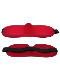 Красная глухая маска на резинке - Sitabella - купить с доставкой в Серпухове