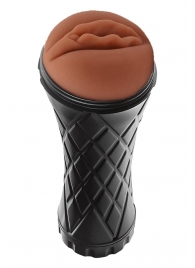 Коричневый мастурбатор-вагина Marly - Dream Toys - в Серпухове купить с доставкой