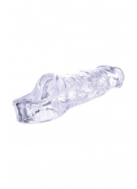 Прозрачная насадка-удлинитель Length Enhancer с подхватом - 16 см. - NMC - в Серпухове купить с доставкой