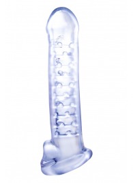 Прозрачная насадка-удлинитель Stretchy Touch - 18 см. - NMC - в Серпухове купить с доставкой