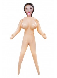 Телесная надувная секс-кукла с пышным бюстом - NMC - в Серпухове купить с доставкой