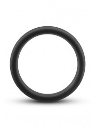 Черное эрекционное кольцо Silicone Go Pro Cock Ring - Blush Novelties - в Серпухове купить с доставкой