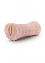 Телесный мастурбатор-вагина Ayumi с вибрацией - Blush Novelties - в Серпухове купить с доставкой