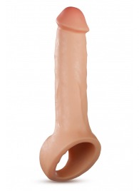 Телесная насадка-удлинитель Thrive 8.75 Inch Realistic Penis Extender Sleeve - 22,2 см. - Blush Novelties - в Серпухове купить с доставкой