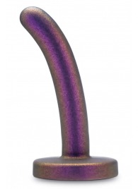 Фиолетовая насадка с гладкой поверхностью Surrender 4.75 Inch Beginner Pegging Dildo - 12 см. - Blush Novelties - купить с доставкой в Серпухове