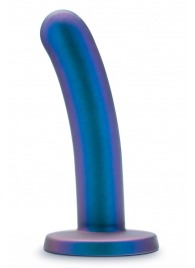 Синяя насадка с гладкой поверхностью Surrender 5.75 Inch Intermediate Pegging Dildo - 14,6 см. - Blush Novelties - купить с доставкой в Серпухове