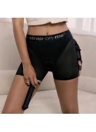 Трусики-шорты для фиксации насадок Strap-on-me Harness Lingerie Halo - size XS - Strap-on-me - купить с доставкой в Серпухове