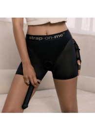 Трусики-шорты для фиксации насадок Strap-on-me Harness Lingerie Halo - size XL - Strap-on-me - купить с доставкой в Серпухове