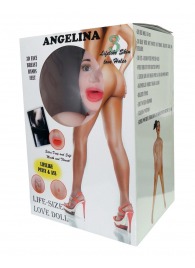 Надувная секс-кукла Angelina 3D - Boys of Toys - в Серпухове купить с доставкой