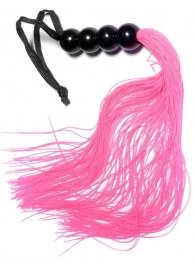Розовая силиконовая плеть - 35,5 см. - Boys of Toys - купить с доставкой в Серпухове