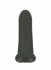 Черный фаллоудлинитель Striker - 13,5 см. - Lola Games - в Серпухове купить с доставкой