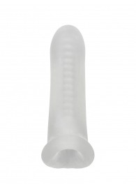 Белый фаллоудлинитель Striker - 13,5 см. - Lola Games - в Серпухове купить с доставкой