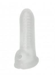 Белый фаллоудлинитель Striker - 13,5 см. - Lola Games - в Серпухове купить с доставкой