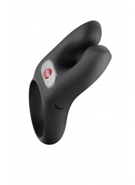 Черное эрекционное виброкольцо Nos - Fun Factory - в Серпухове купить с доставкой