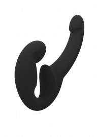 Черный безремневой страпон Share Lite - Fun Factory - купить с доставкой в Серпухове