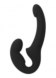 Черный безремневой страпон Share Lite - Fun Factory - купить с доставкой в Серпухове