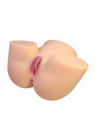 Телесный мастурбатор Liora с 2 любовными тоннелями - Baile - в Серпухове купить с доставкой