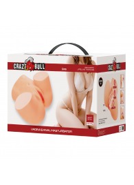 Телесный мастурбатор Liora с вибрацией - Baile - в Серпухове купить с доставкой